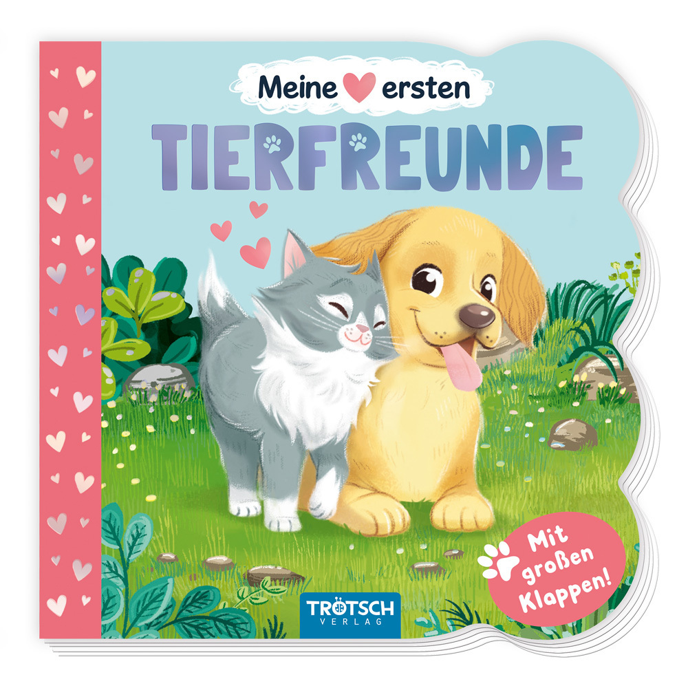 TRÖTSCH - Klappenbuch Meine ersten Tierfreunde| Ab 1 Jahr main product photo