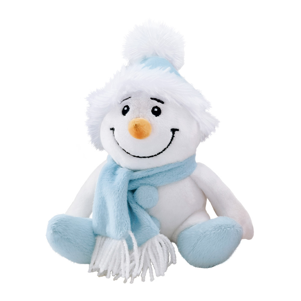 TRÖTSCH - Plüsch Schneemann türkis main product photo