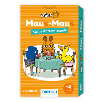 TRÖTSCH - Die Maus Mau-Mau KartenspielMau(s)-Mau(s) Kleine Kartenfreunde | Ab 4 Jahren