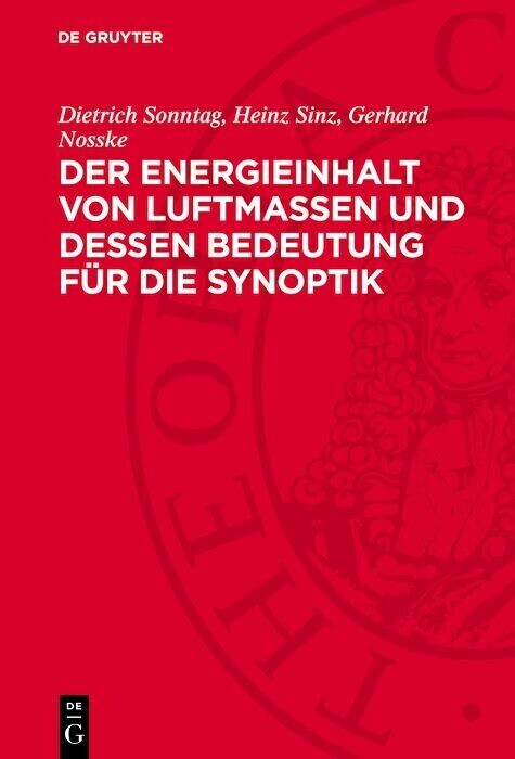 Der Energieinhalt von Luftmassen und dessen Bedeutung für die Synoptik main product photo