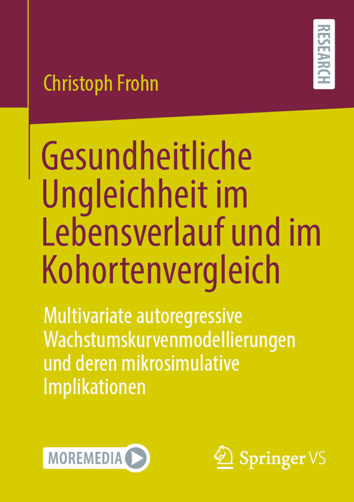 Gesundheitliche Ungleichheit im Lebensverlauf und im Kohortenvergleich main product photo