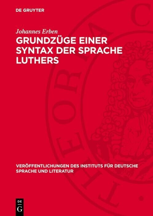 Grundzüge einer Syntax der Sprache Luthers main product photo