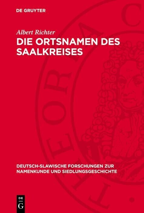 Die Ortsnamen des Saalkreises main product photo