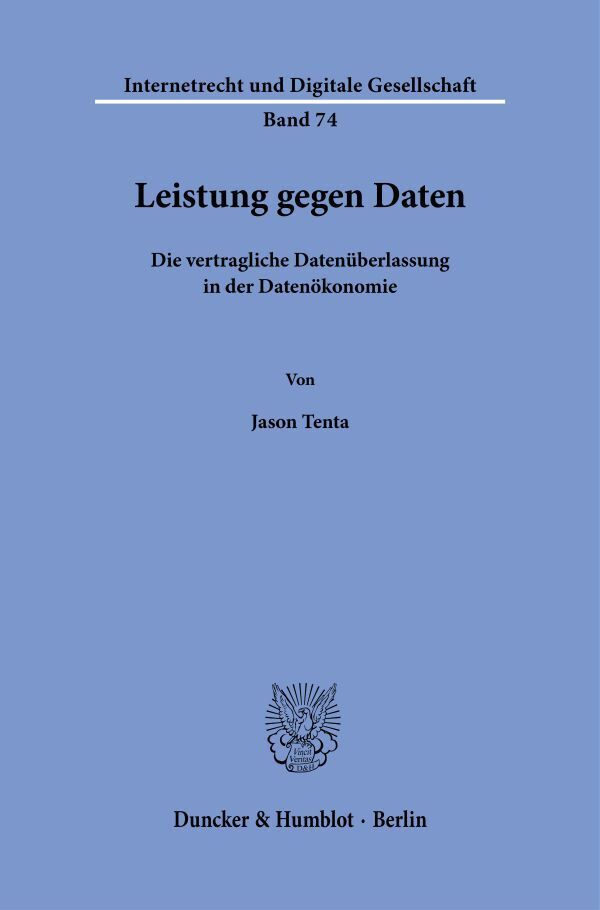 Leistung gegen Daten main product photo