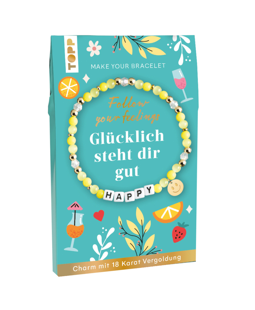 Follow your Feelings - Make your bracelet - Schmuckset Happy main product photo