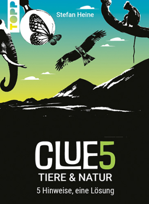 CLUE5 #Tiere & Natur. 5 Hinweise, nur eine Lösung. Das Trend-Quiz für deine Tasche