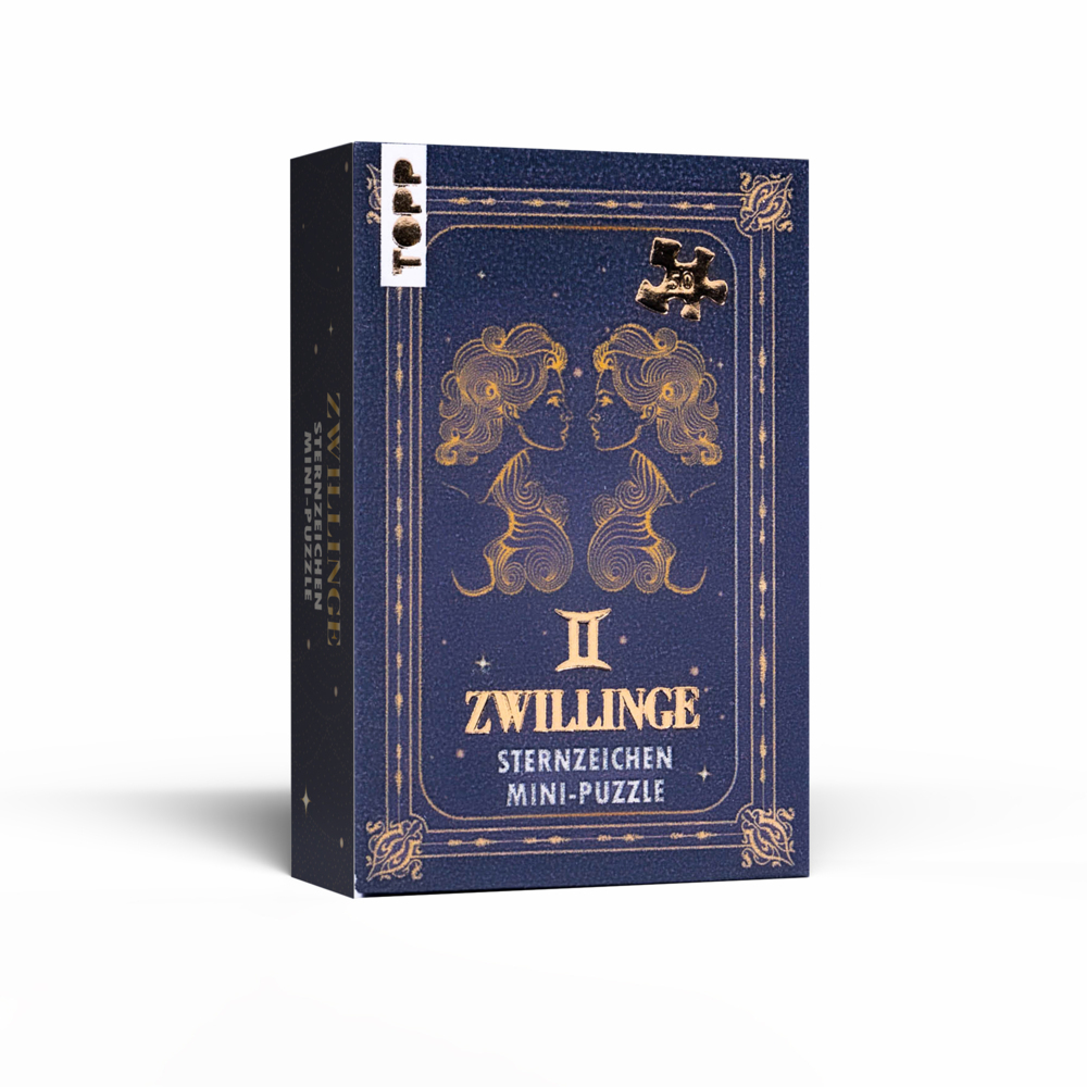 Sternzeichen Mini-Puzzle Zwillinge main product photo
