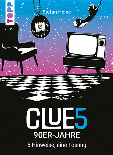CLUE5 #90er-Jahre. 5 Hinweise, nur eine Lösung. Das Trend-Quiz für deine Tasche main product photo