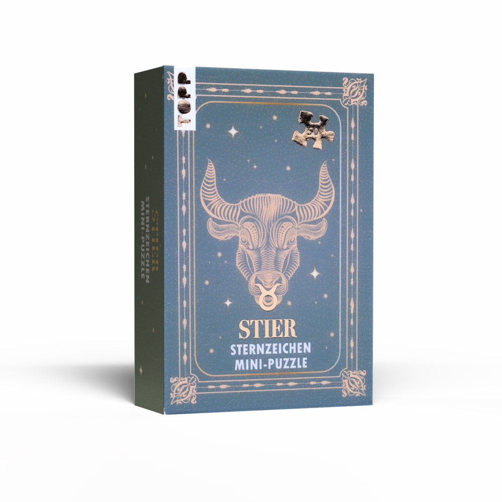 Sternzeichen Mini-Puzzle Stier main product photo