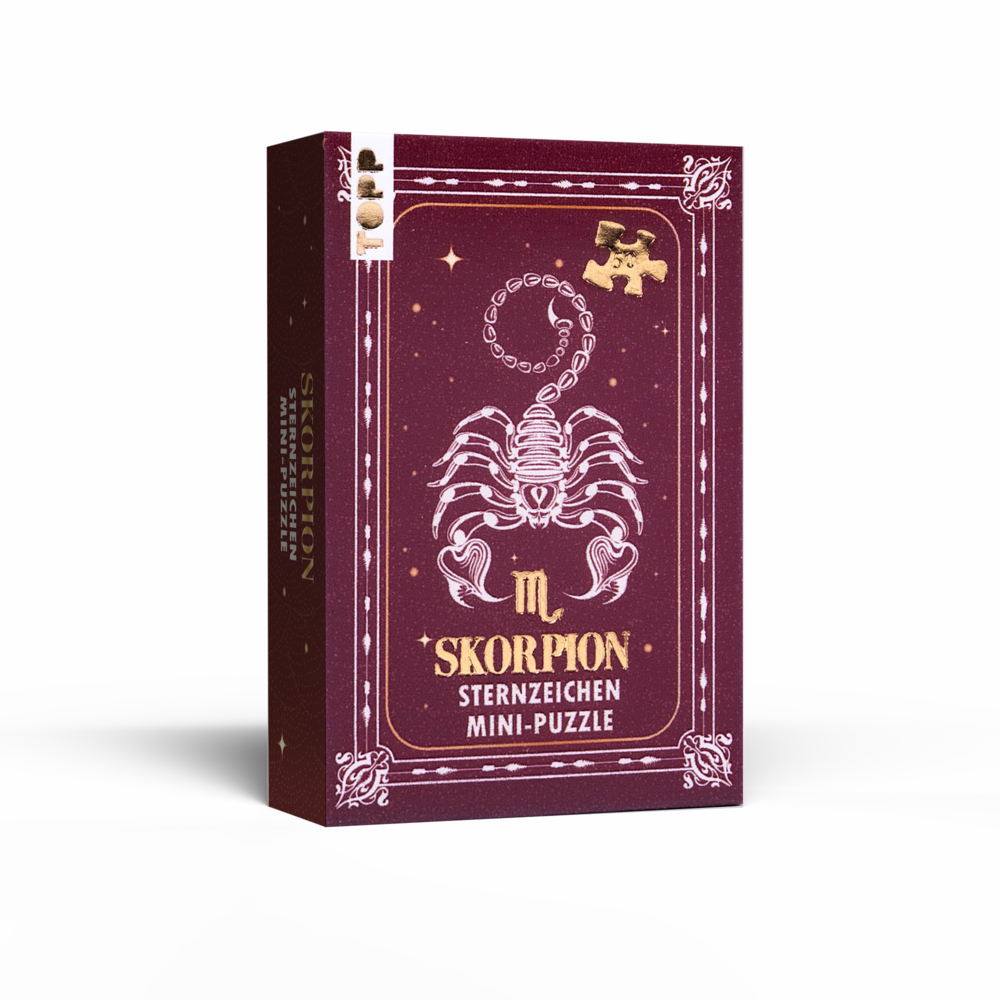 Sternzeichen Mini-Puzzle Skorpion main product photo