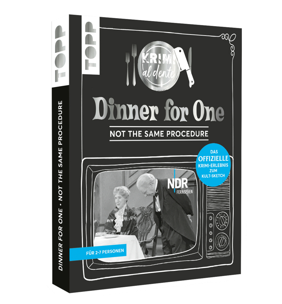 Krimi al dente - Dinner for One: Not the same procedure. Das offizielle Krimi-Erlebnis zum Kult-Sketch main product photo