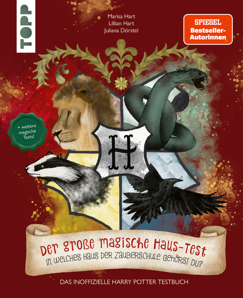 Der große magische Haus-Test. Das inoffizielle Harry Potter Testbuch main product photo