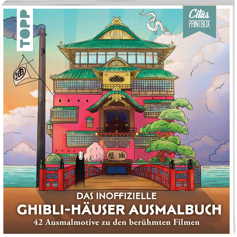 Das inoffizielle Ghibli-Häuser Ausmalbuch main product photo