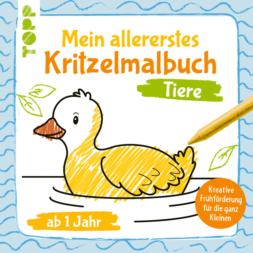 Mein allererstes Kritzelmalbuch Tiere main product photo