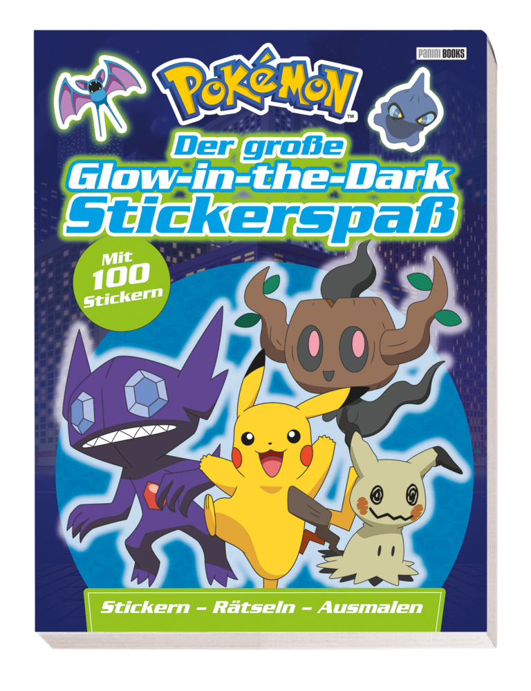 Pokémon: Der große Glow-in-the-Dark Stickerspaß main product photo
