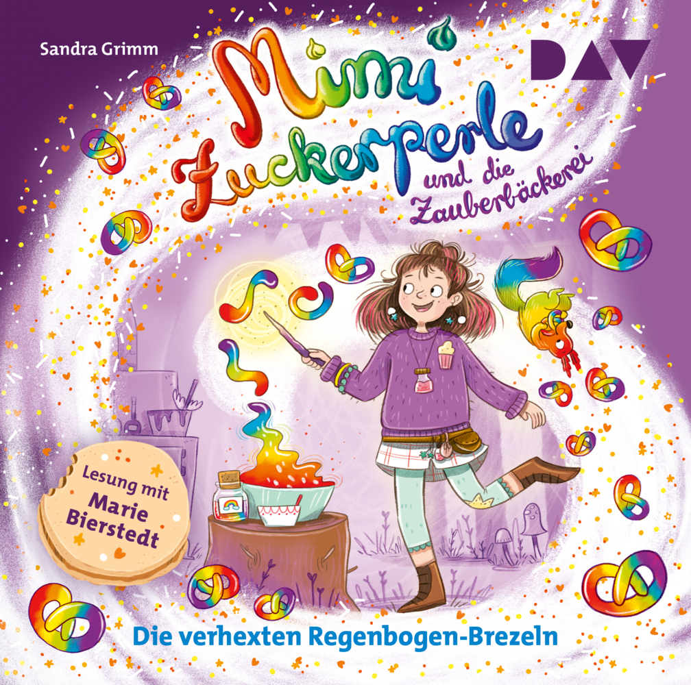Mimi Zuckerperle und die Zauberbäckerei - Teil 3: Die verhexten Regenbogen-Brezeln, 1 Audio-CD main product photo