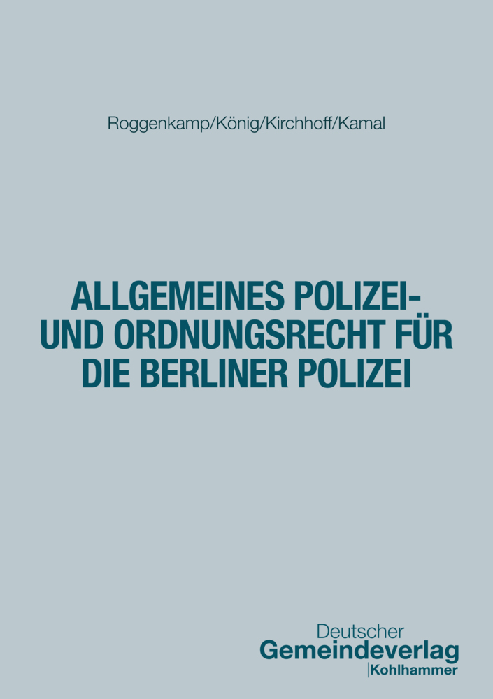 Allgemeines Polizei- und Ordnungsrecht für die Berliner Polizei main product photo