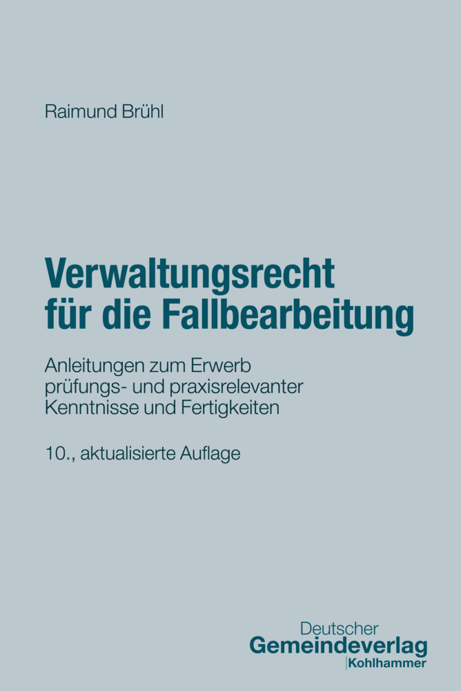 Verwaltungsrecht für die Fallbearbeitung main product photo