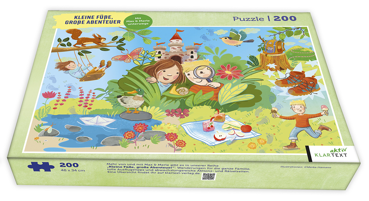 Puzzle Kleine Füße, große Abenteuer main product photo