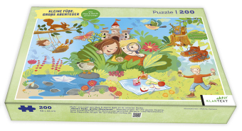 Puzzle Kleine Füße, große Abenteuer