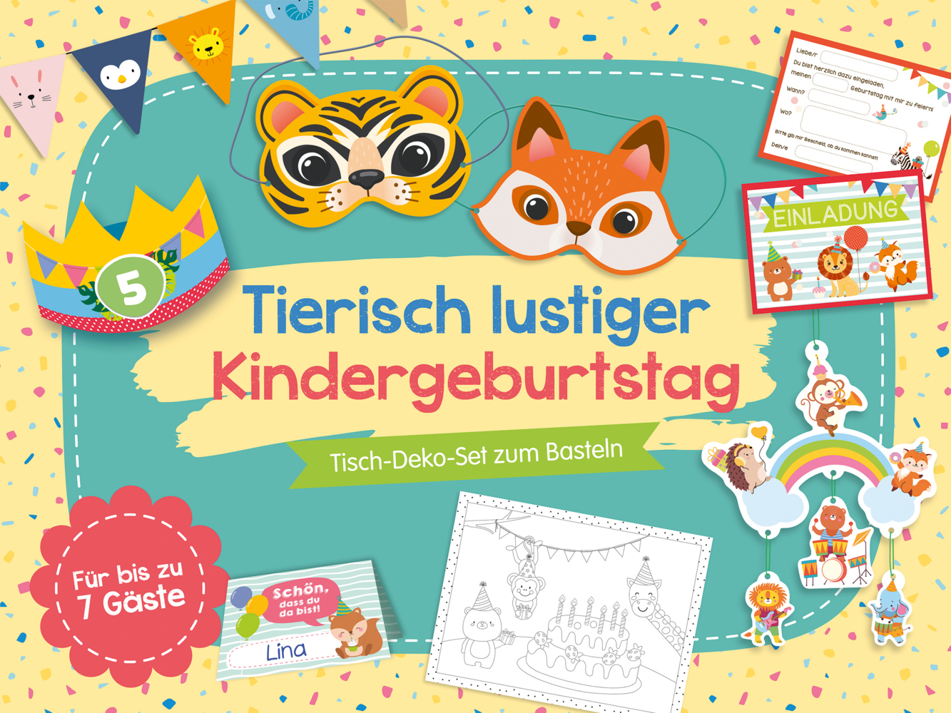 Tierisch lustiger Kindergeburtstag main product photo