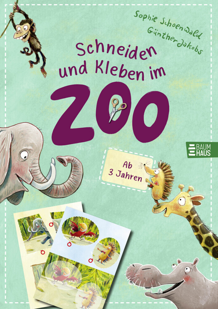 Schneiden und Kleben - im Zoo main product photo