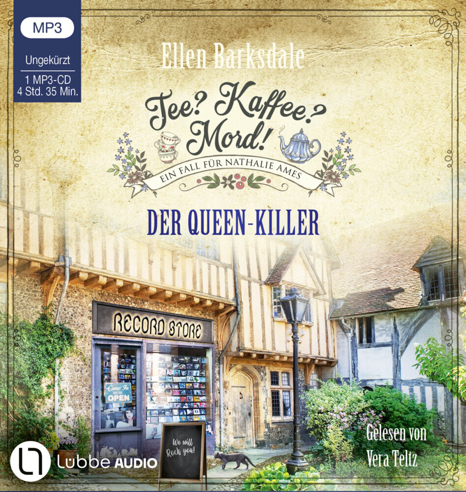 Tee? Kaffee? Mord! - Der Queen-Killer, 1 Audio-CD, 1 MP3 main product photo