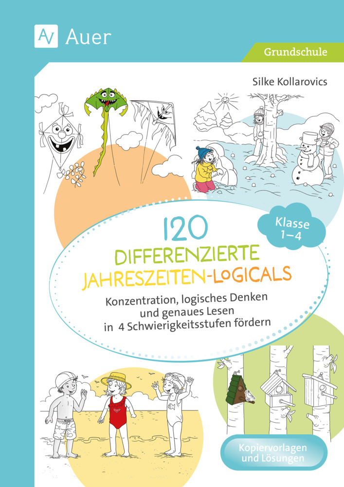120 differenzierte Jahreszeiten-Logicals Kl. 1-4 main product photo