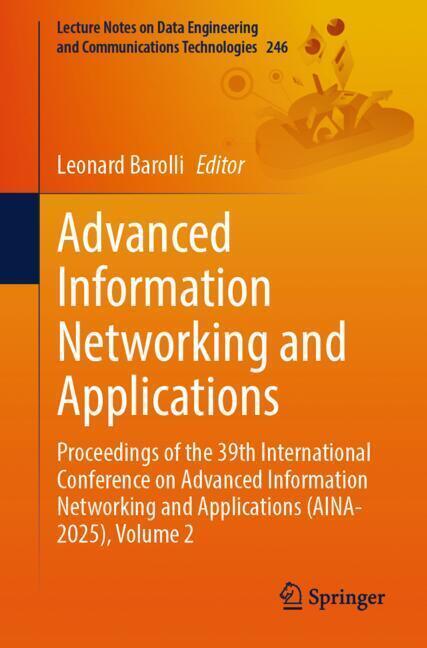 Advanced Information Networking and Applications main product photo