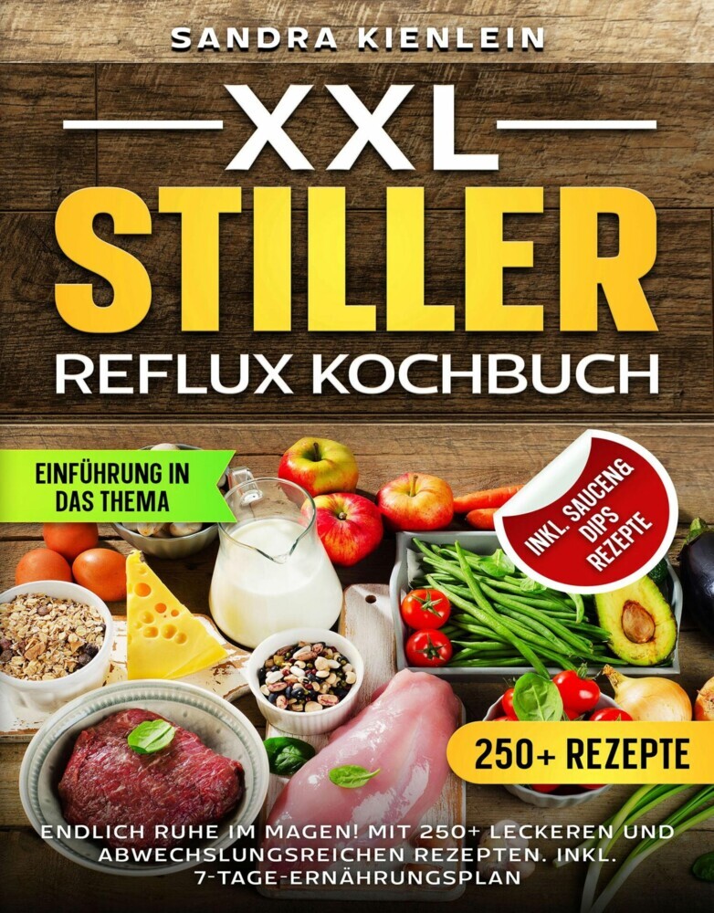 XXL Stiller Reflux Kochbuch main product photo