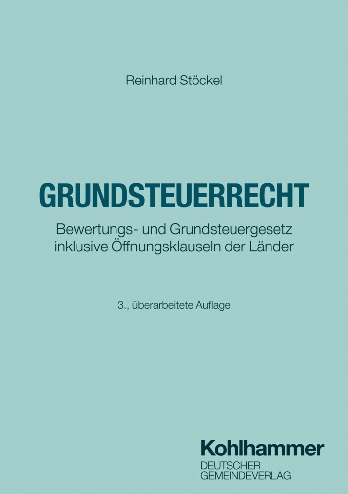 Grundsteuerrecht main product photo