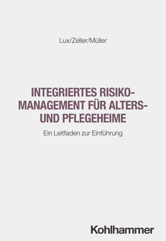 Integriertes Risikomanagement für Alters- und Pflegeheime main product photo