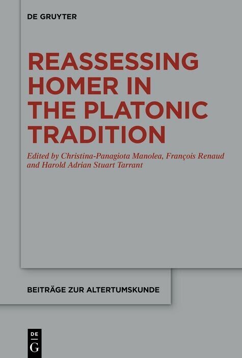 Reassessing Homer in the Platonic Tradition main product photo