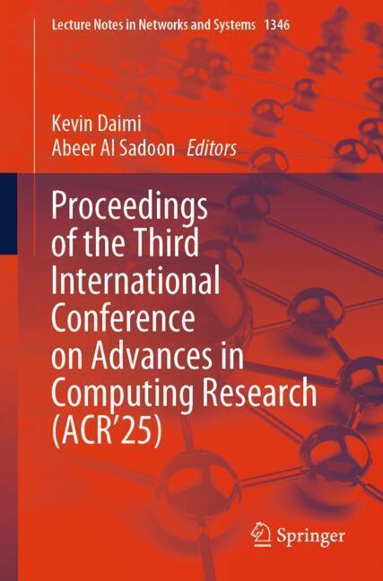 Proceedings of the Third International Conference on Advances in Computing Research (ACR'25) main product photo