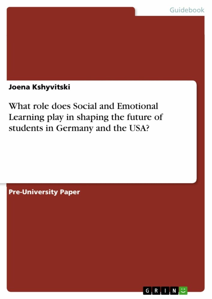 What role does Social and Emotional Learning play in shaping the future of students in Germany and the USA? main product photo