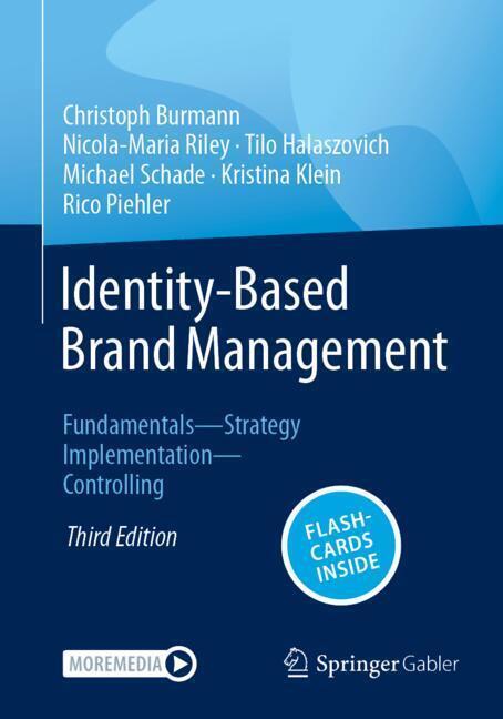 Identity-Based Brand Management, m. 1 Buch, m. 1 E-Book main product photo