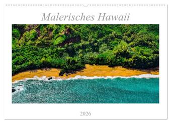 Malerisches Hawaii (Wandkalender 2026 DIN A2 quer), CALVENDO M...