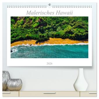 Malerisches Hawaii (hochwertiger Premium Wandkalender 2026 DIN...