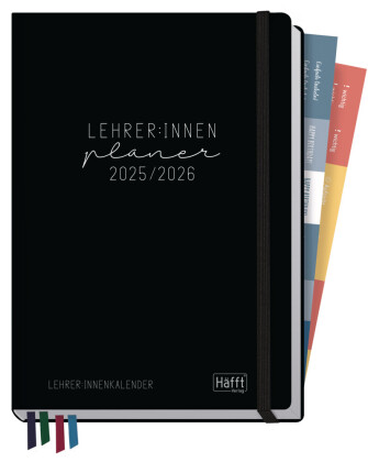 Lehrer-Planer A5+ 25/26 [Black Edition] EM