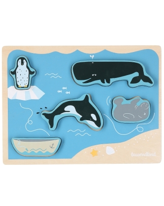 Steckpuzzle OCEAN aus Holz