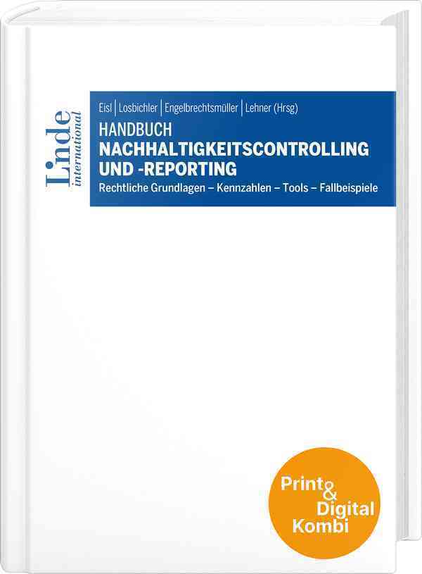 Handbuch Nachhaltigkeitscontrolling und -reporting (Kombi Print&digital) main product photo