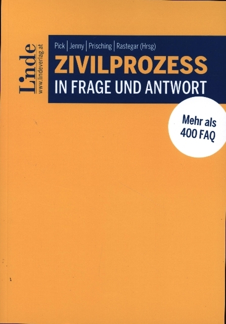 Zivilprozess in Frage und Antwort main product photo