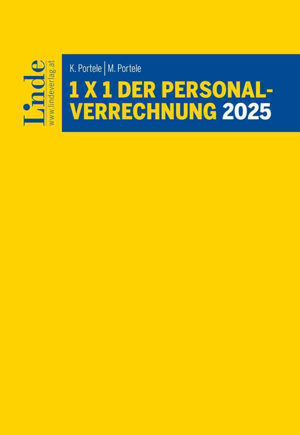 1 x 1 der Personalverrechnung 2025 main product photo