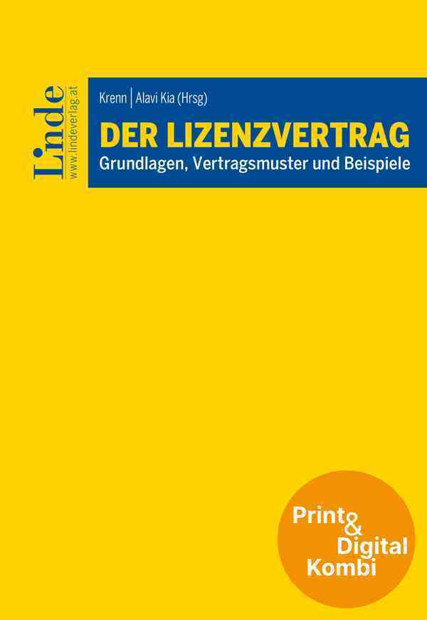 Der Lizenzvertrag (Kombi Print&digital) main product photo