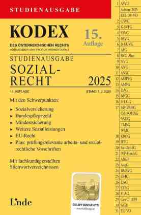 KODEX Studienausgabe Sozialrecht 2025