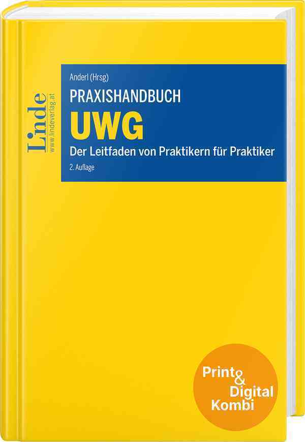 Praxishandbuch UWG (Kombi Print&digital) main product photo