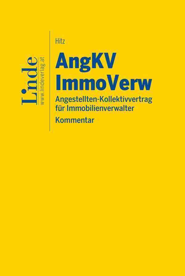 Angestellten-Kollektivvertrag für Immobilienverwalter main product photo