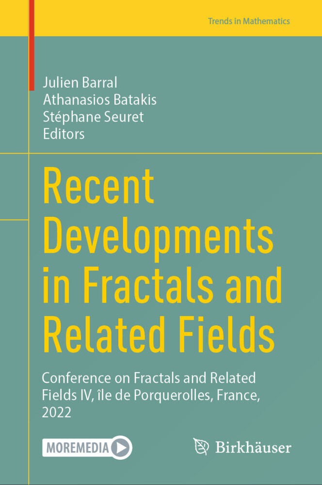 Recent Developments in Fractals and Related Fields main product photo