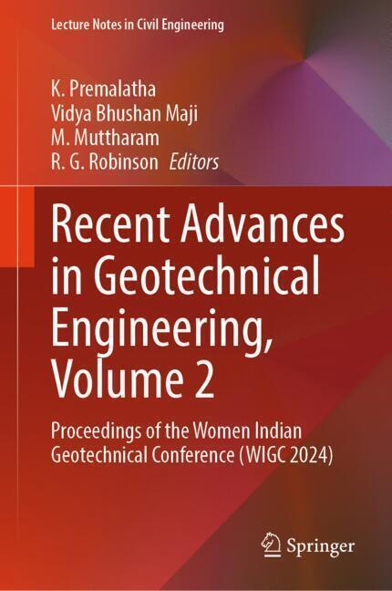 Recent Advances in Geotechnical Engineering, Volume 2 main product photo