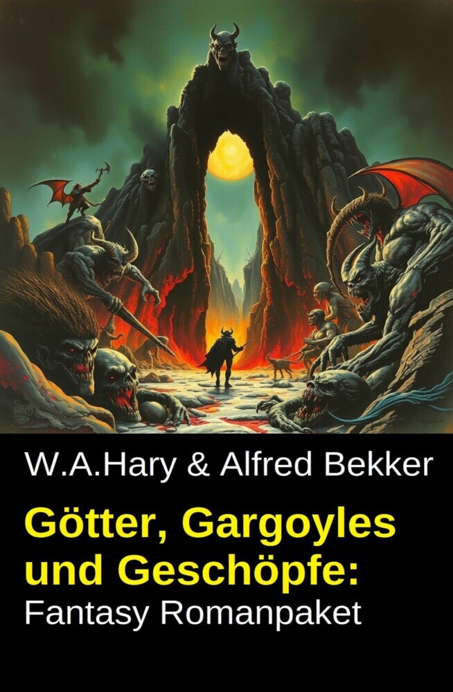 Götter, Gargoyles und Geschöpfe: Fantasy Romanpaket main product photo